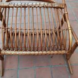 Wicker magazine door