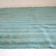 Blue hemp carpet of Turkish origin, 150 x 195 cm.