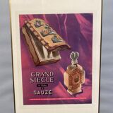 Framed edition for the perfume grand sciscle , sauze.