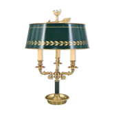 Lampe bouillotte en bronze massif de style empire "Lucien Gau"