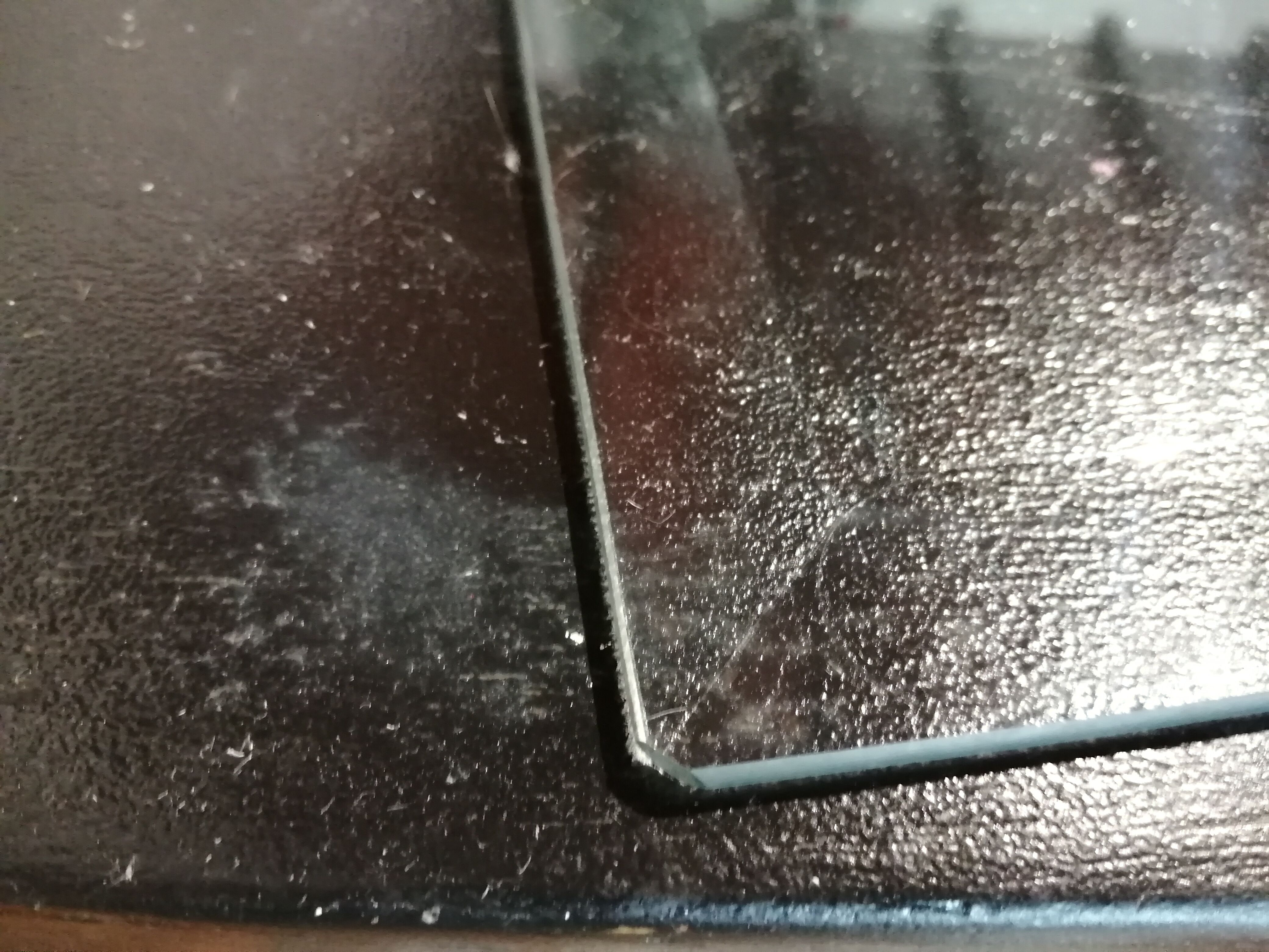 Vintage coffee table by Léon Rosen for Pace Collection all in tempered glass and brass 1970