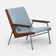 Vintage armchair model 2520 by Gelderland, blue upholstery, 1960s