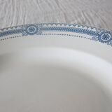 Old serving dish from sarreguemines model "carlina" in good condition