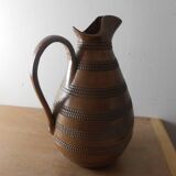 Stoneware pitcher