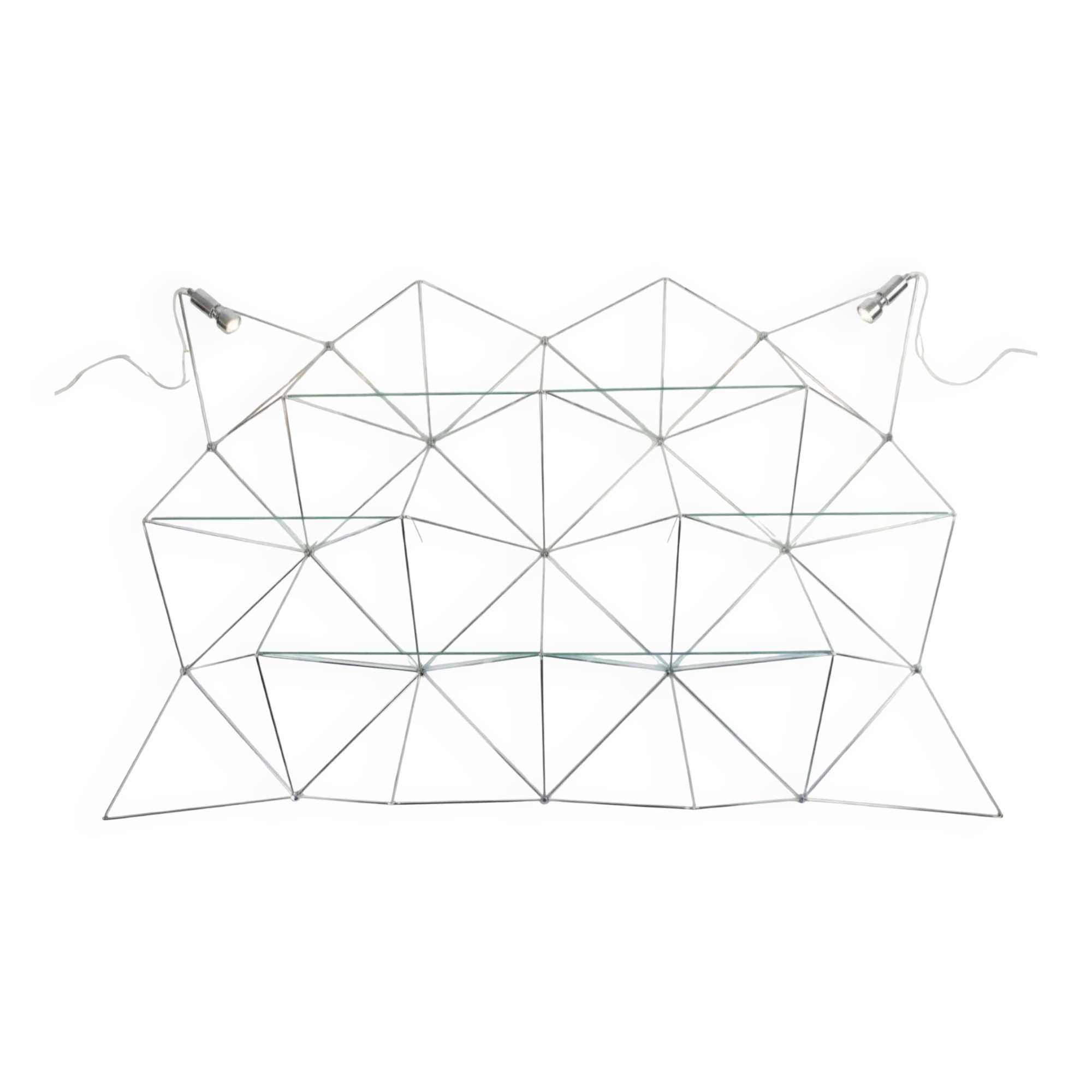 André Stern (20th century) Library in steel rods 1970