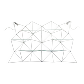 André Stern (20th century) Library in steel rods 1970