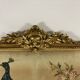 Cross-stitch tapestry in a Louis XVI style frame from around 1900.