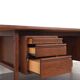 Mid-Century Large American Walnut Executive Desk