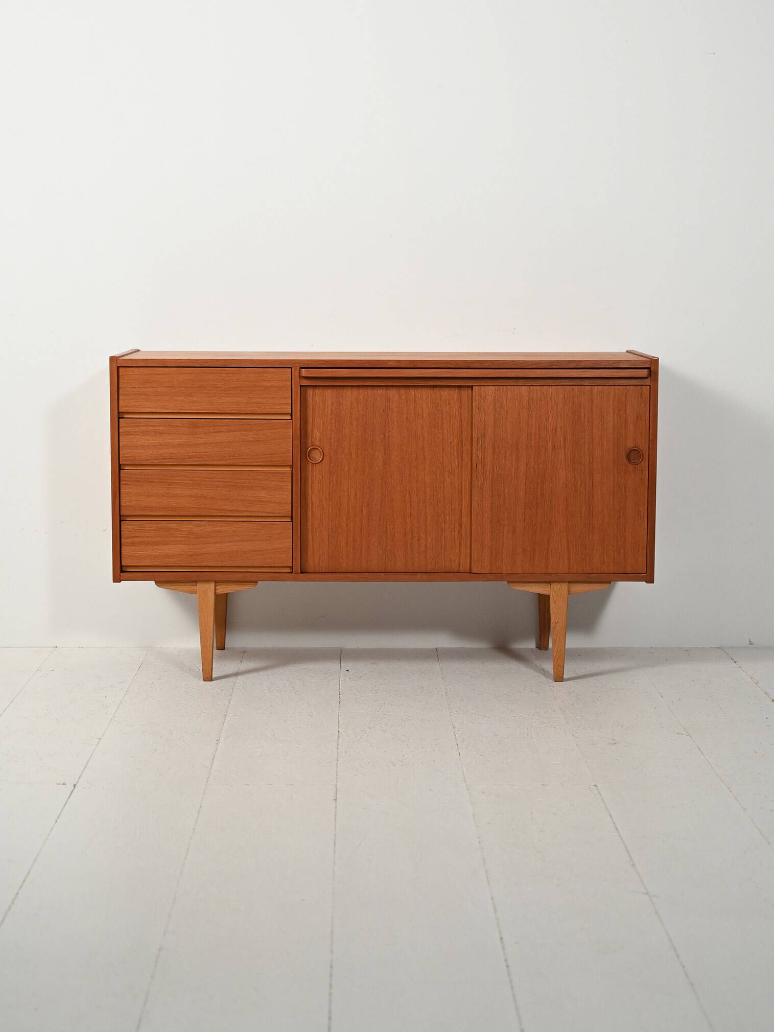 Sideboard Swedish 1960s with writing desk