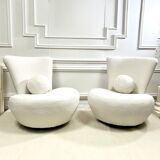 Pair of restored vintage swivel heaters