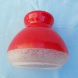 Red lampshade