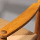 Dining chairs oak and new papercord by Hans J. Wegner for Carl Hansen CH37