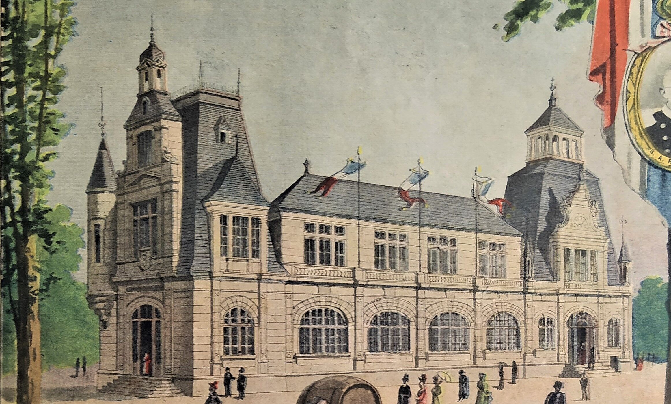 Exposition de 1900 - Pavillon du Luxembourg