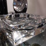 Ashtray paved with vintage crystal