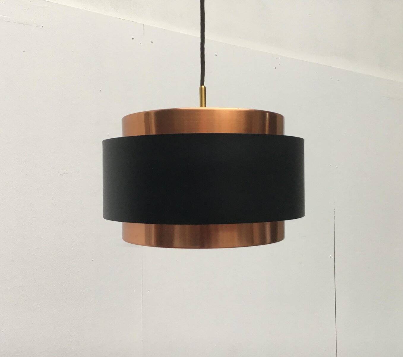 Mid-century Saturn chandelier by Jo Hammerborg for Fog & Mørup.