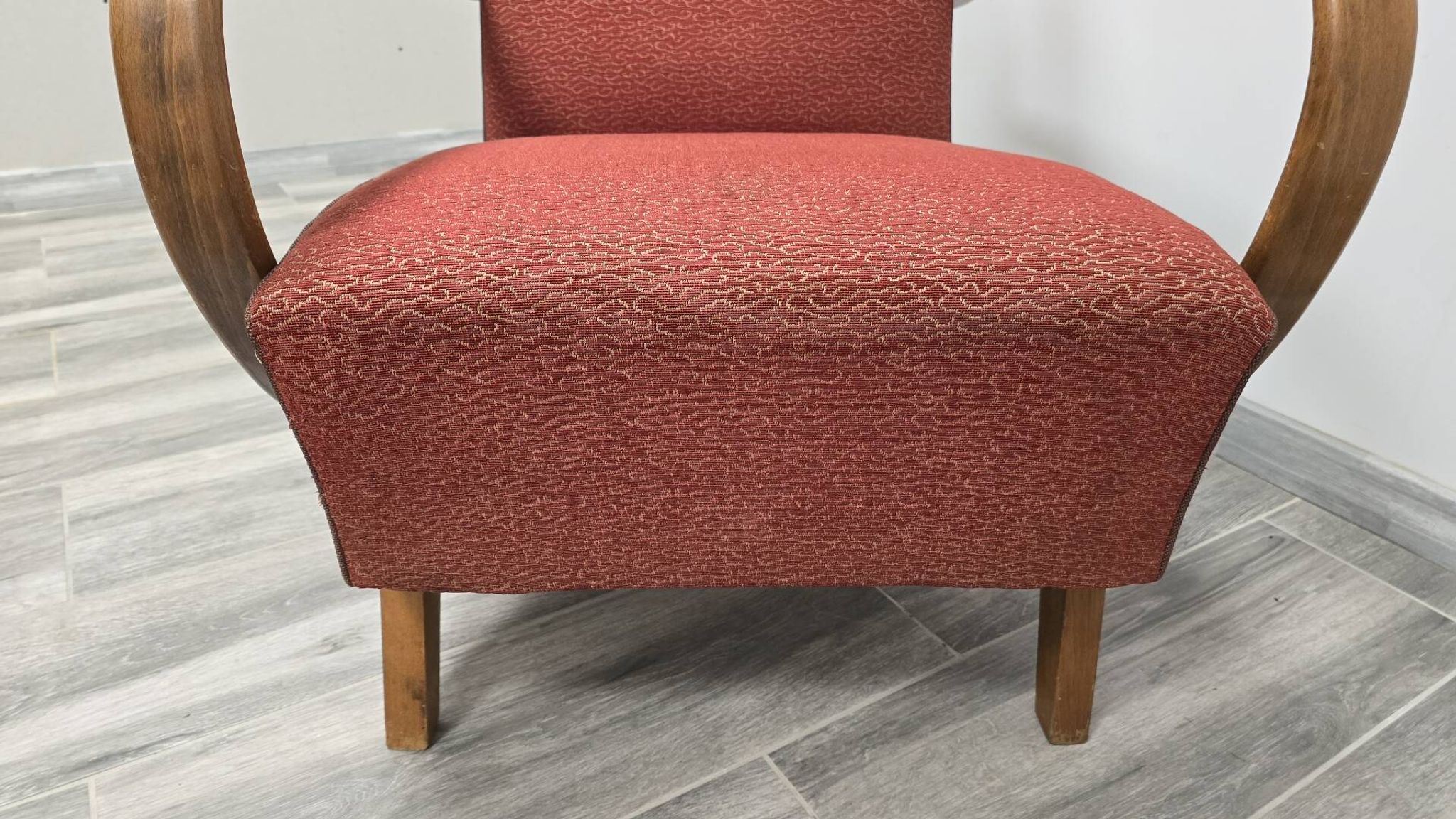 Art Deco Lounge Chair from Jindrich Halabala