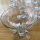 9 antique champagne glasses