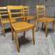 Chaises Luterma bois reconstruction