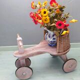 Wooden tricycle for children