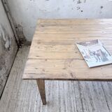 1950 pine farmhouse table 2m