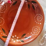 Hand painted Portuguese terracotta dish