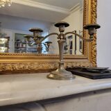 Pair of 3-branch candlesticks