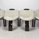 Set of 4 Giovanni Offredi Sail chairs by Saporiti Italy 1973