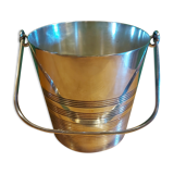 Ercuis silver metal ice bucket