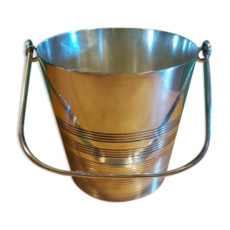 Ercuis silver metal ice bucket