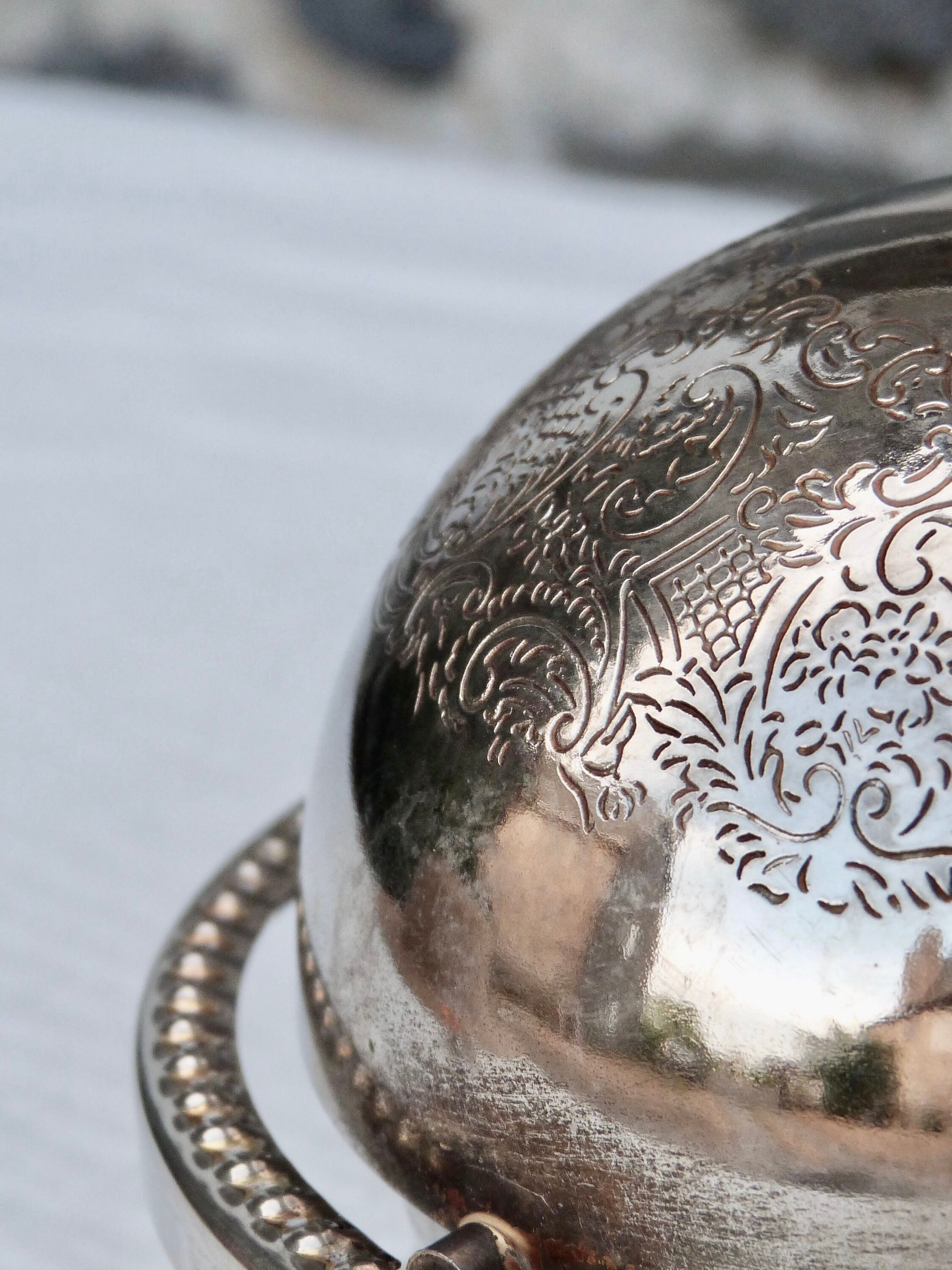 Sugar in silver made in England