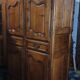 Regency 4-door cabinet sideboard in carved walnut