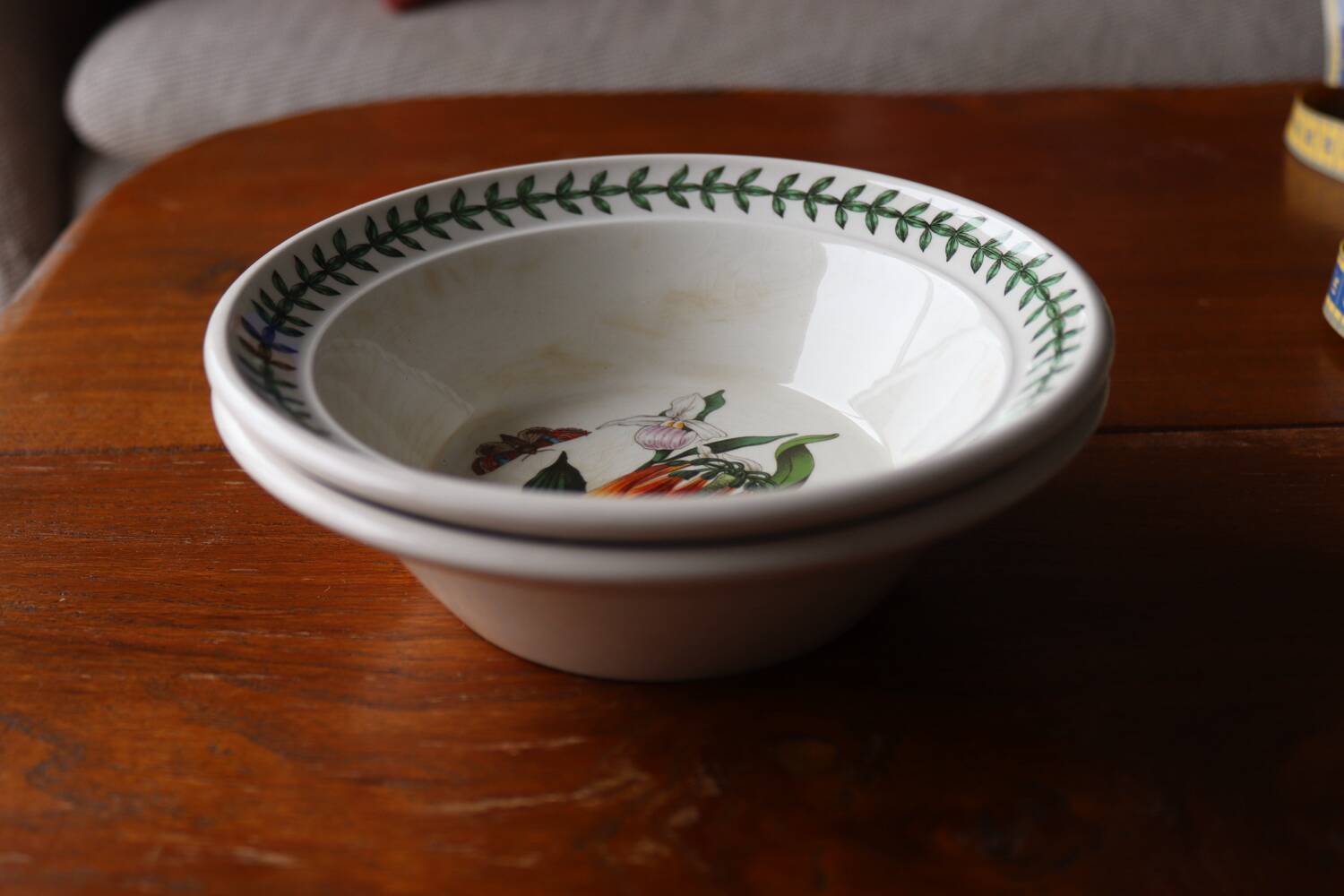 2 Vintage Bowls Botanical Garden – Portmeirion