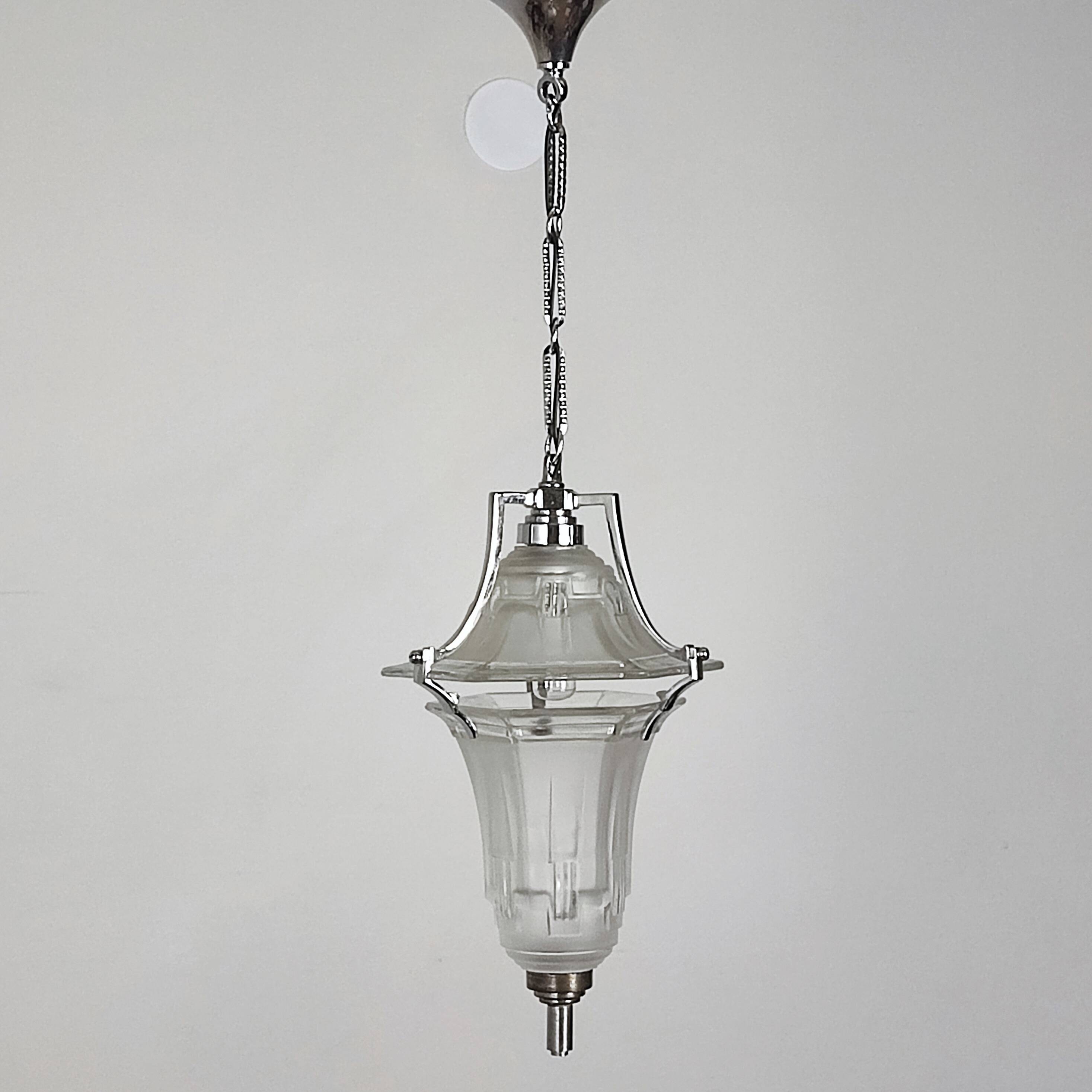 Art Deco pendant light