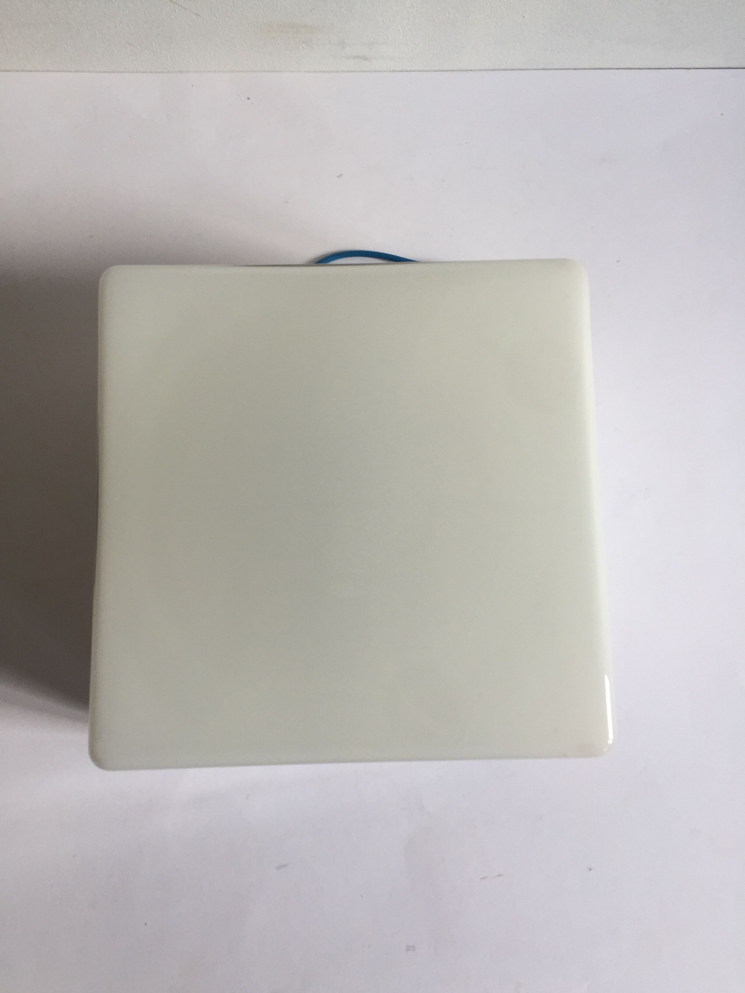 Square opaline ceiling