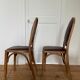 Lot de 2 chaises de bistrot Baumann anciennes