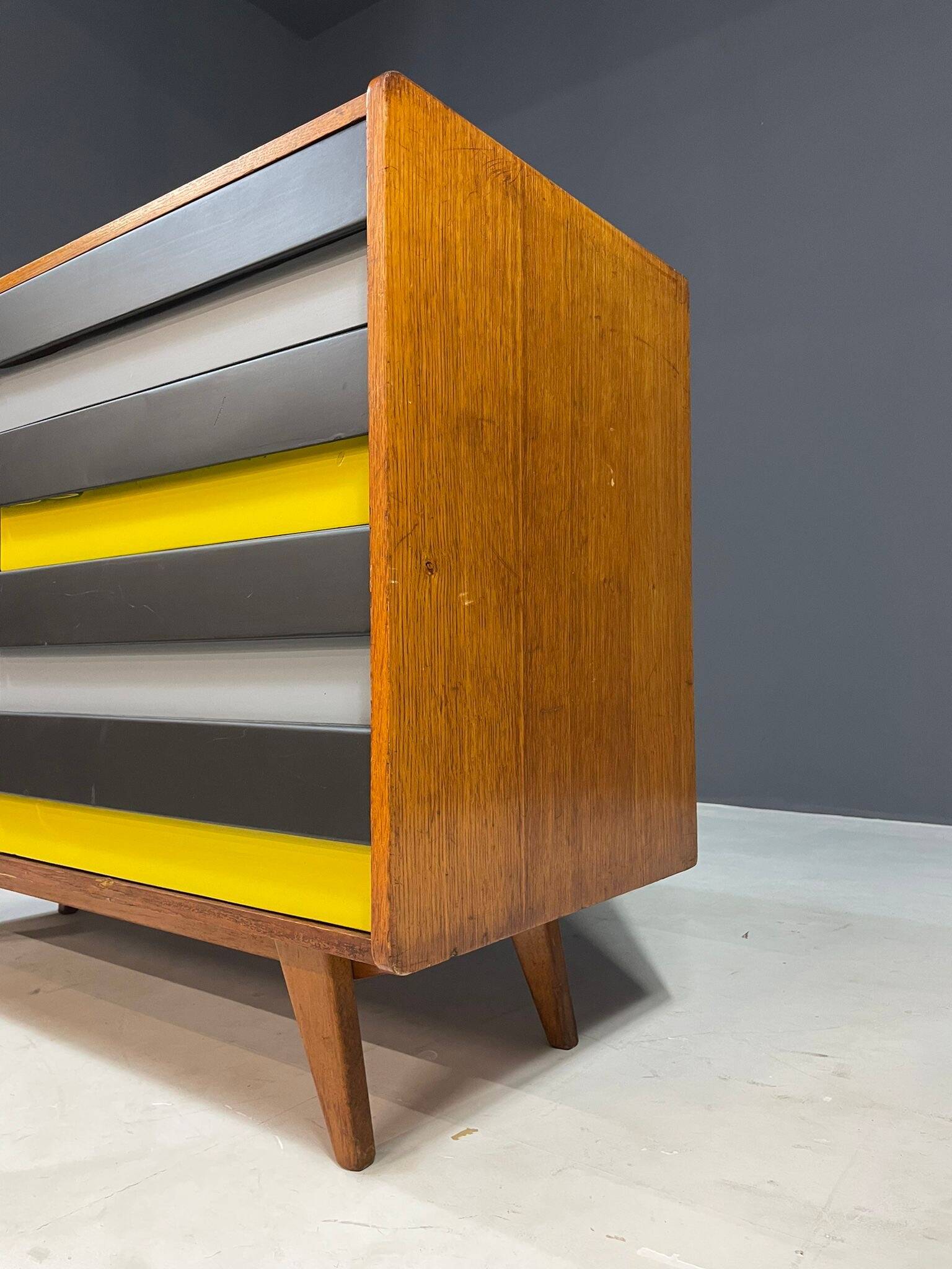 Jiří Jiroutek chest for Interiér Praha, model U-452, Czechoslovakia 1960s