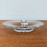 Vintage Danish glass bowl by Holmegaard, 1970s.