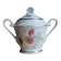 Vintage sugar bowl in fine porcelain - M&S Made in Berry Limoges clay