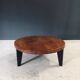 Mid-Century Industrial Tripod Coffee Table, France, 1950s