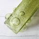 Scandinavian Lime Glass Vase / Rune Strand for Sea Kosta Glasbruk / 1970s