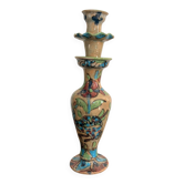 Ancient Ceramic Candle Holder Terracotta Persian Bird Torch Persian