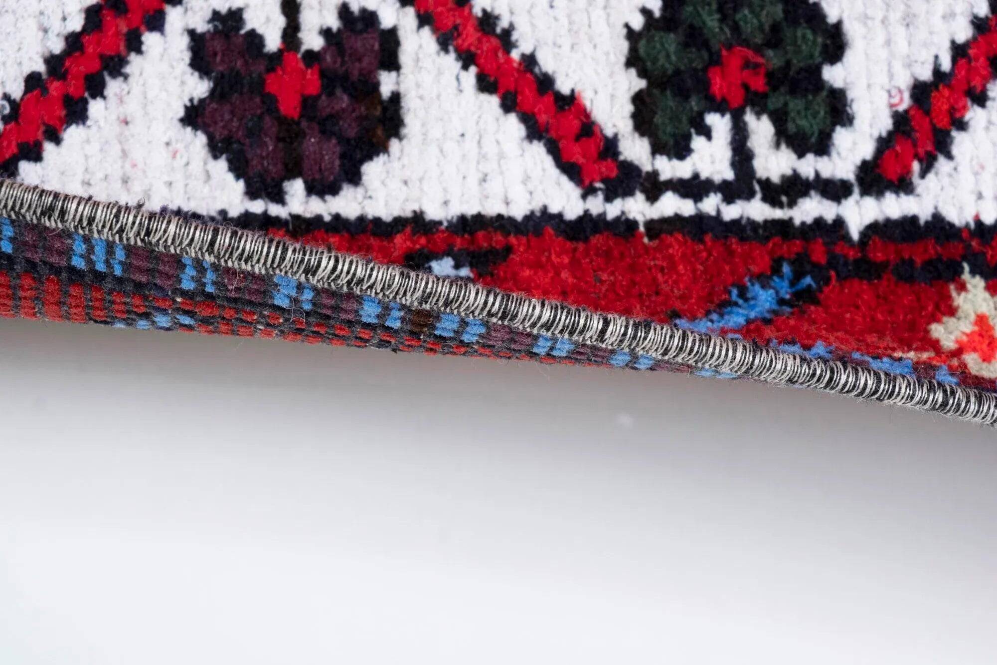 Vintage Turkish hallway rug 77x375 cm