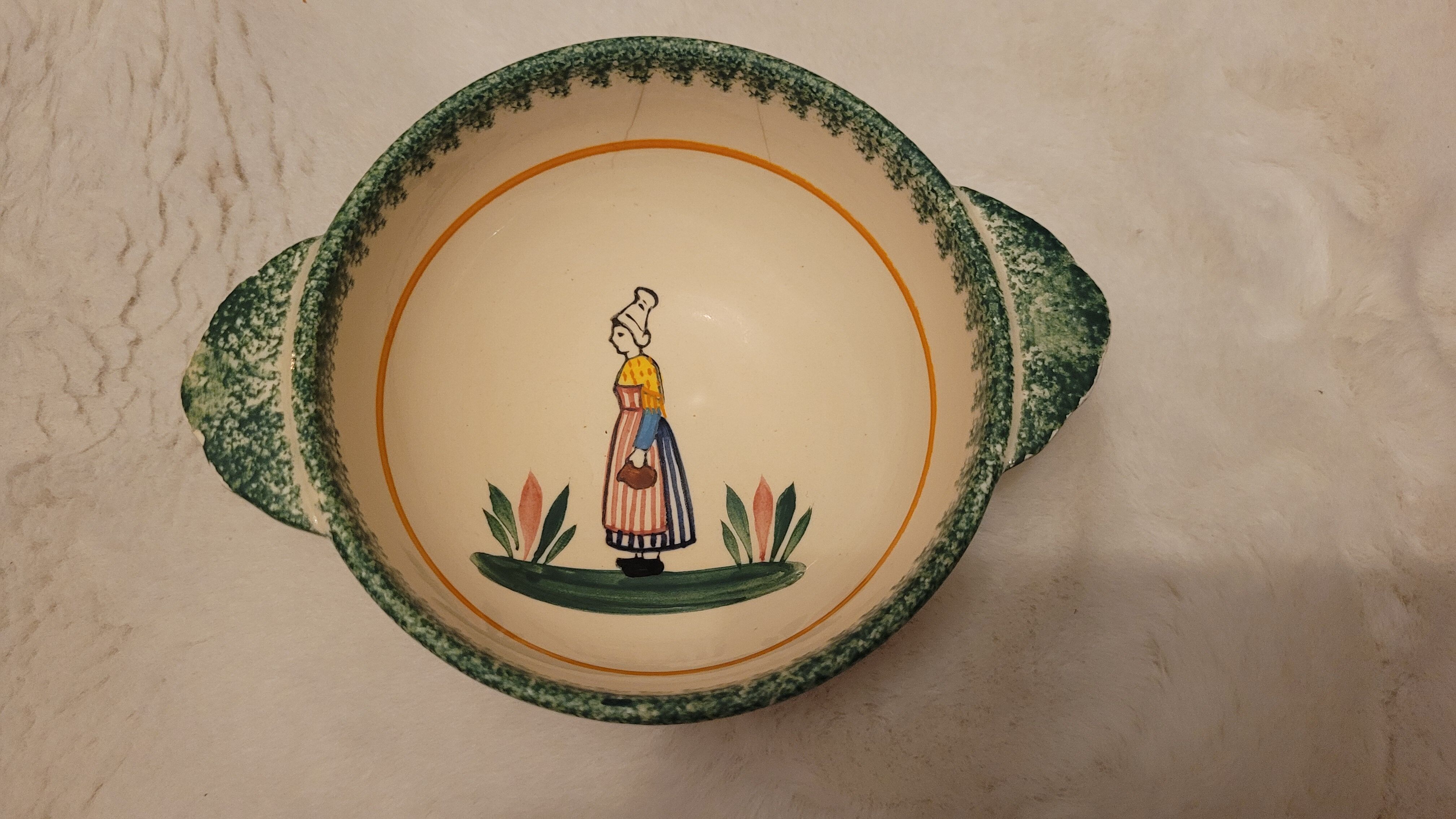 Vintage bowl marie-louise