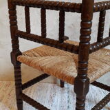 Paillé corner chair