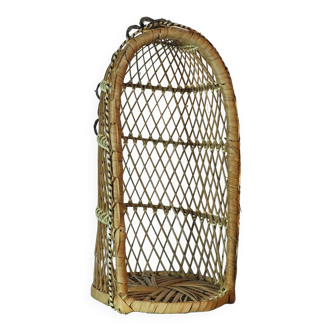 Wicker pendant light