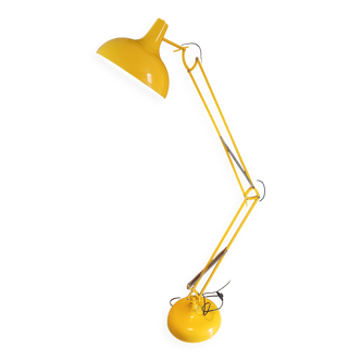 Large Yellow Metal Modular Lamp