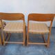 Baumann sleigh chairs, set of 8
