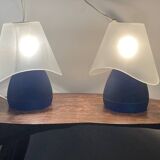 Paire de lampes champignon Murano