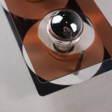 Disco plexi wall lamp by jocelyne trocmé for oxar