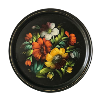 Russian metal tray 70s